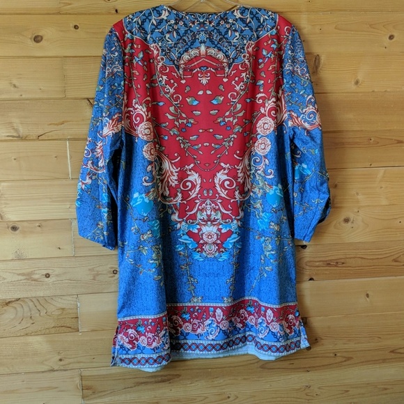 Colorful graphic tunic - Picture 2 of 2